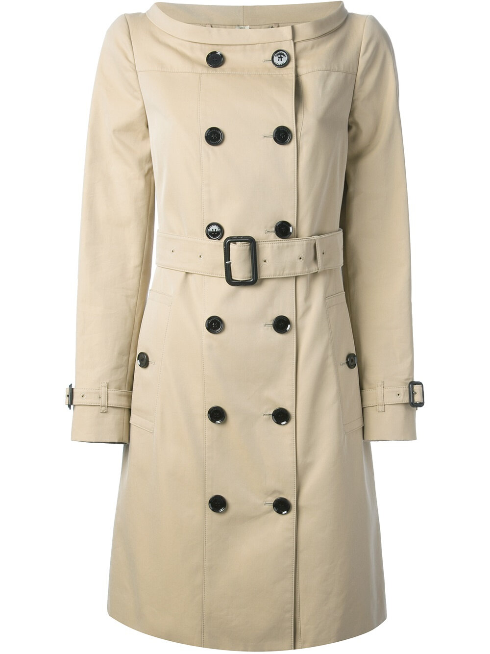 Burberry Sandringham Long Trench Coat in Sand — UFO No More
